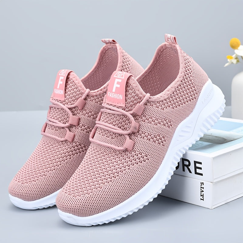 Lightweight Breathable Mesh Womens Sneakers AllSeason Comfort - IRON GODDESS
