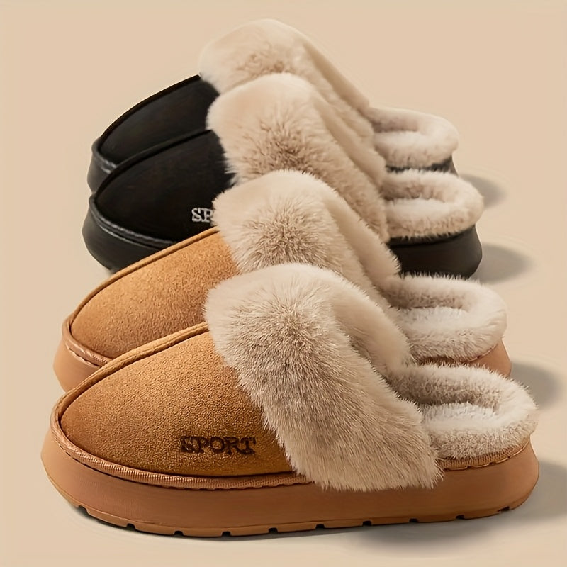 Cozy Fleece Slippers Ultimate Warmth for Indoors  Out - IRON GODDESS