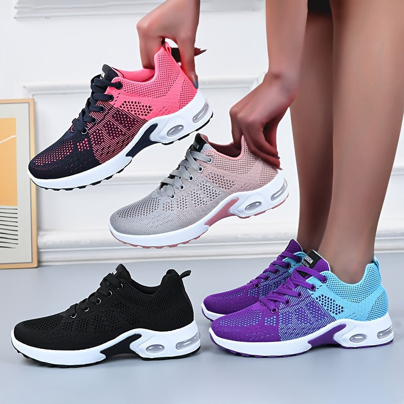 Lightweight Breathable Mesh Casual Sneakers for All Seasons - IRON GODDESS