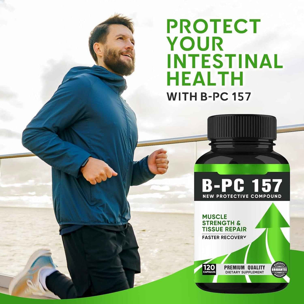 B-PC 157 Peptide Capsules, New Protective Compound B-pc-157 1000mg,Non-GMO, Gluten-Free-120capsules