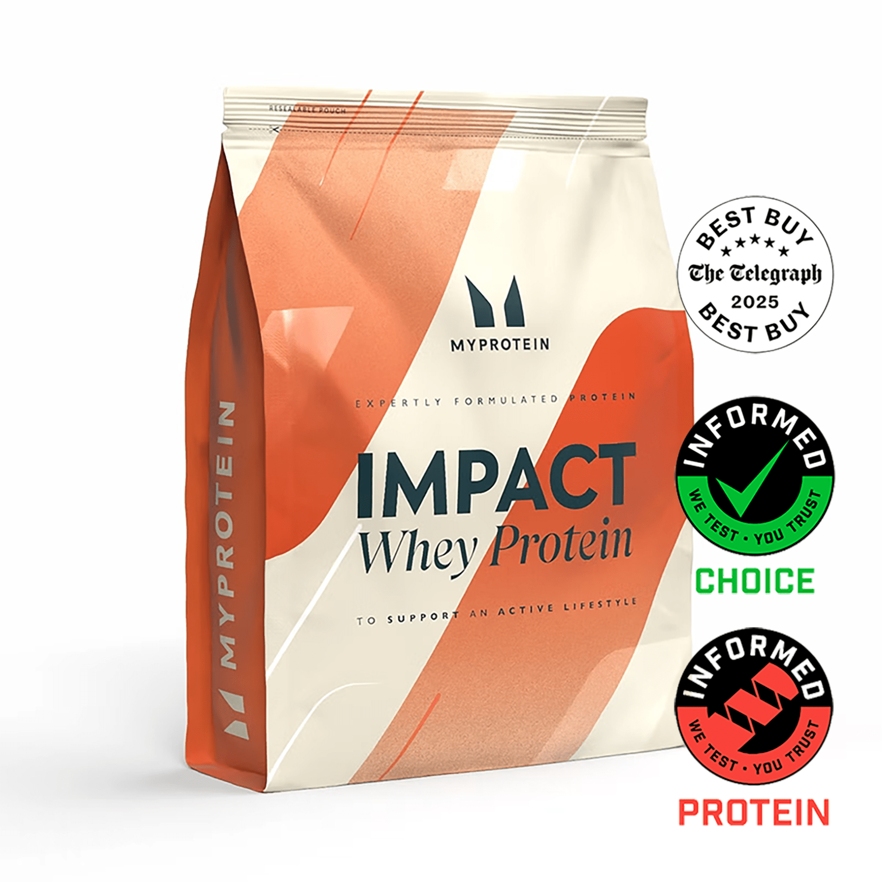 Myprotein Impact Whey Protein Powder, 250g, 23g Protein under 115kcal per serving, with BCAAs, Muscle Grow, Fitness & Workout, Sports Nutrition, Bulking, Gym Essentials