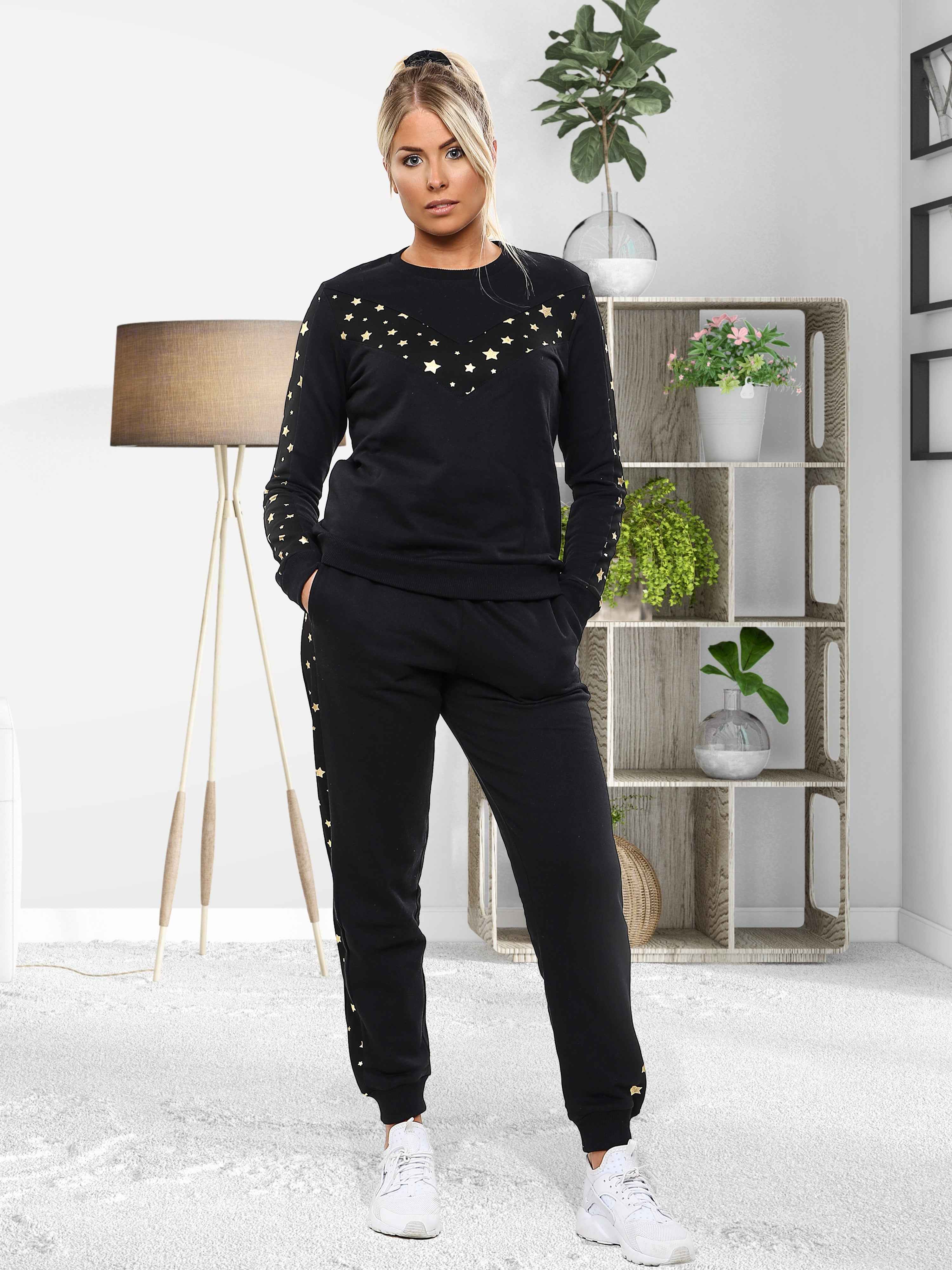 Love My Fashions Women'S Two-Piece Tracksuit Set – Casual Loungewear Co-Ord with Long Sleeve Top & Jogging Bottoms, Soft Fit Activewear for Gym, Travel & Everyday Wear