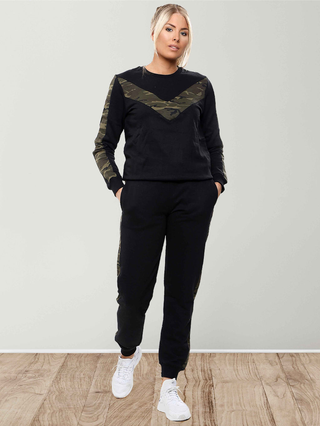 Love My Fashions Women'S Two-Piece Tracksuit Set Long Sleeve Top and Jogger Bottoms with Pockets, Casual Lounge Wear & Activewear Outfit