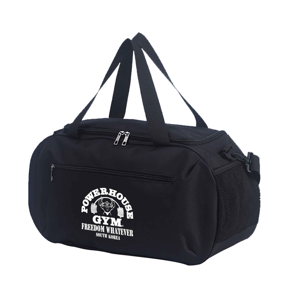 Power House Gym Duffel Bag - Large Capacity, Lightweight, Machine Washable Oxford Fabric, Adjustable Top Handle, Reinforced Handles, Ideal for Fitness Training & Yoga, Gym Gear Bag | Minimalist Style | Adjustable Strap Bag