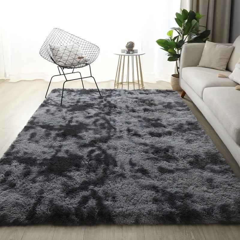 [Floor for Bedside] 1pc Soft Shaggy Plush Area Rugs | Non Slip Fluffy for Living Room Bedroom Nursery, Indoor Decor