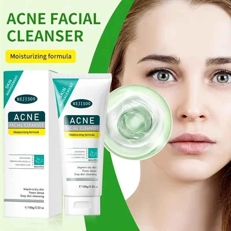 [Salicylic Acid Cleanser] Alcohol-Free, Fragrance-Free Salicylic Acid Cleanser 100g/3.53oz | Deep Cleansing, Pore Minimizing, Hydrating Formula with Niacinamide & Centella Asiatica Extracts for All Light Beige Types, Travel-Friendly Gift for Men & Women,