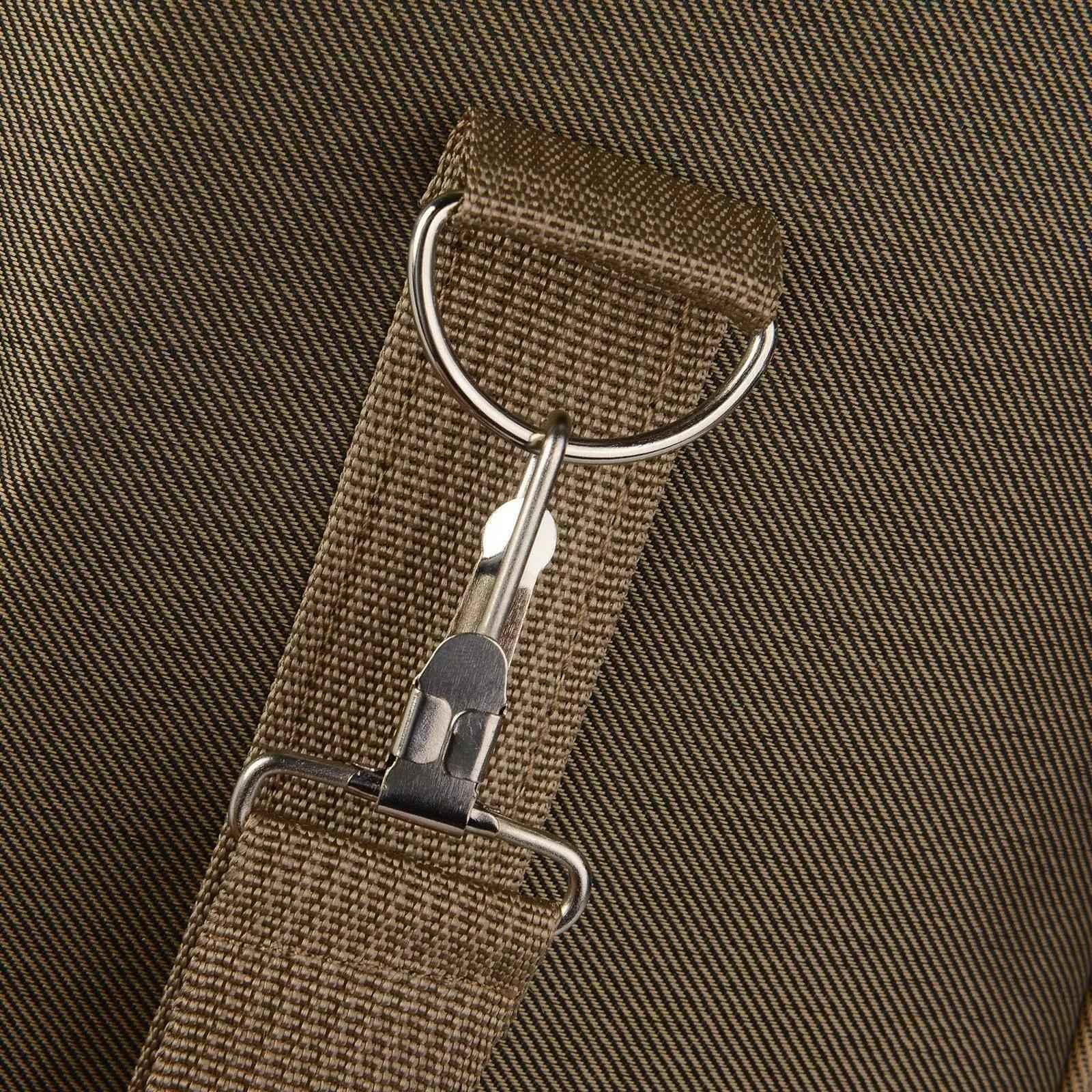 Men's Extra Large Fitness Duffle Bag - Durable Polyester Sports Gym & Travel Barrel Bag with Adjustable Shoulder Strap, Multiple Pockets, and Zip Closure - Available in Black, Gray, Khaki