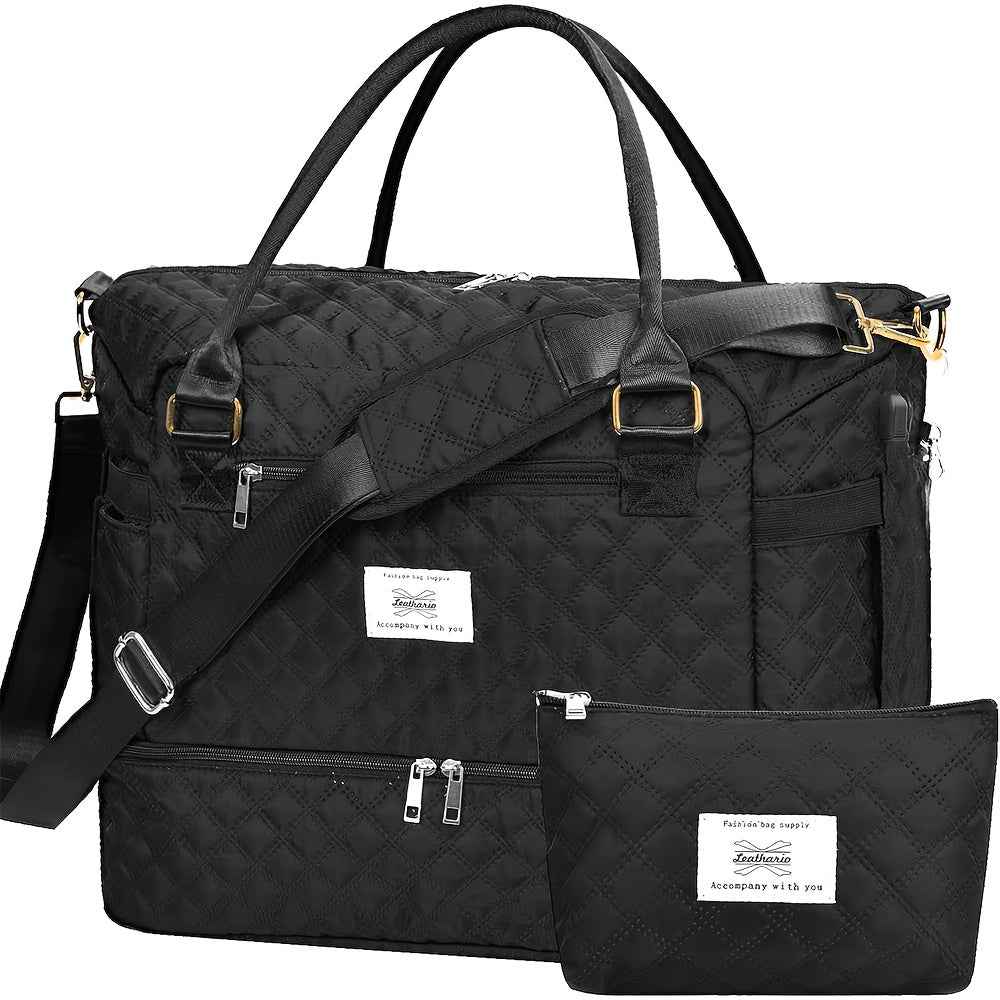 Leathario Ladies' Handbag, Gym Bag, Lightweight Handbag, Luggage Bag, Travel Bag, Essential For Travel, Ladies' Bag, Local Warehouse, Christmas/Halloween