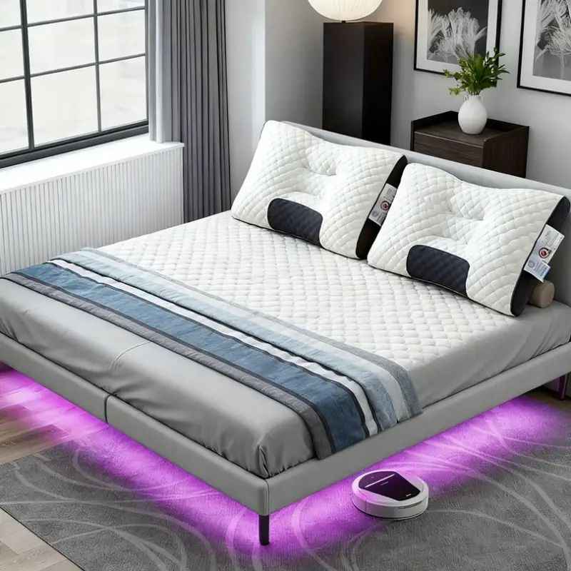 1pc/2pcs/4pcs Luxurious Hotel Quality Neck Support Pillows, Suitable for Deep Sleep And Comfort, Sleep Massage Pillow Core, Moisture Absorbing Breathable Household Bedding Pillow Suitable For Living Room, Bedroom, Home Decoration