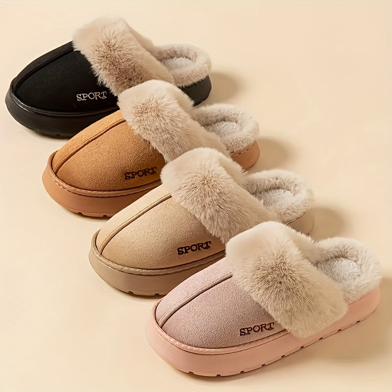 Cozy Fleece Slippers Ultimate Warmth for Indoors  Out - IRON GODDESS