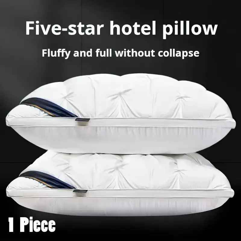 1pc/2pcs/4pcs Luxurious Hotel Quality Neck Support Pillows, Suitable for Deep Sleep And Comfort, Sleep Massage Pillow Core, Moisture Absorbing Breathable Household Bedding Pillow Suitable For Living Room, Bedroom, Home Decoration