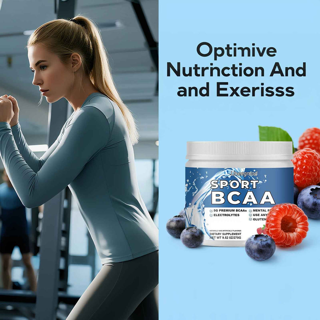 [17-in-1 Bcaas Powder] 17-in-1 Bcaas Amino Acids Powder - 30 Servings, 9, 52oz - Muscle Health & Support with Magnesium, Sodium, Potassium, Beta & L-Alanine, Taurine, Green Tea - Gluten-Free, Natural Ingredients for Men & Women, & Focus, Supplement, Sleek