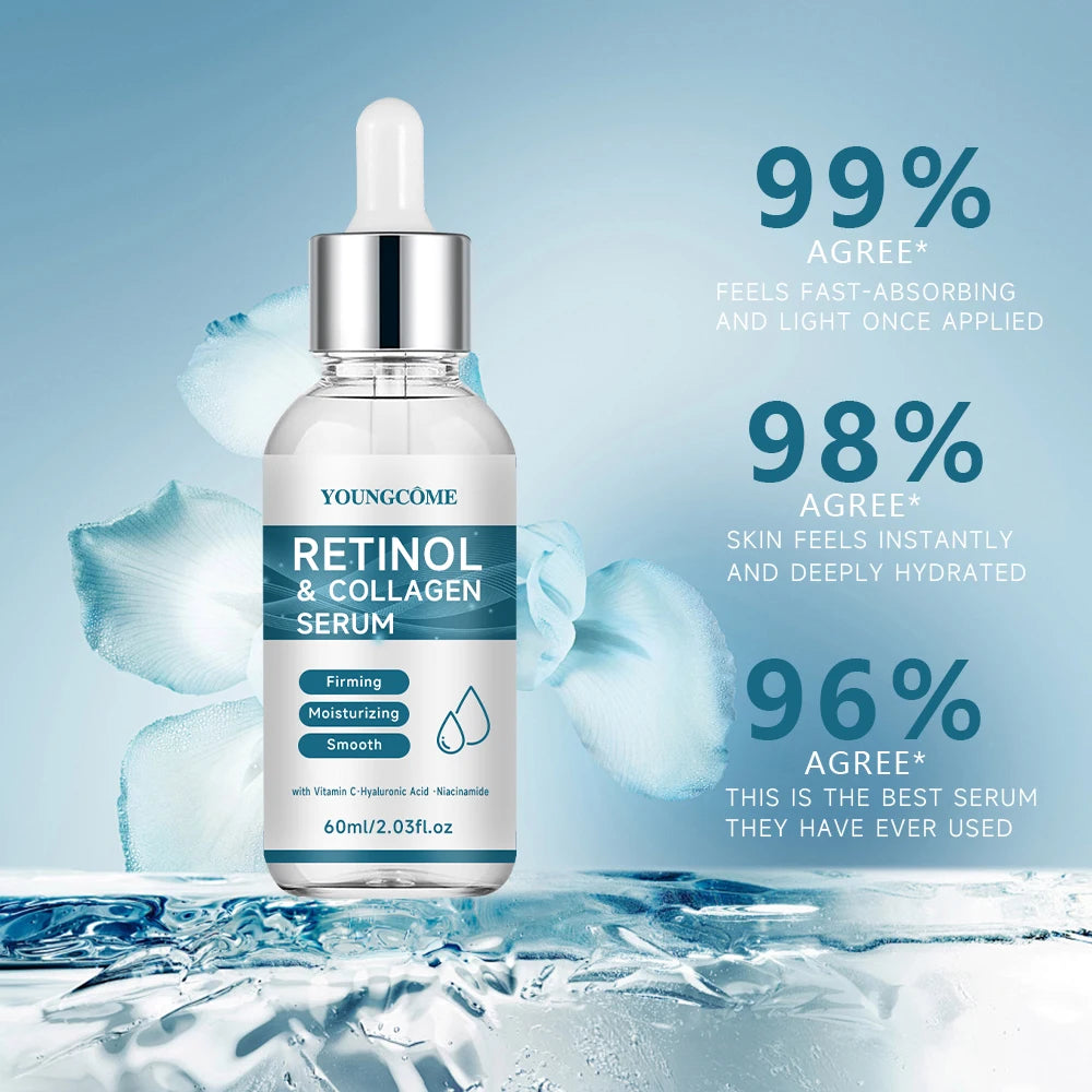 Retinol Collagen Hyaluronic Acid Youthful Glowing Skin - IRON GODDESS