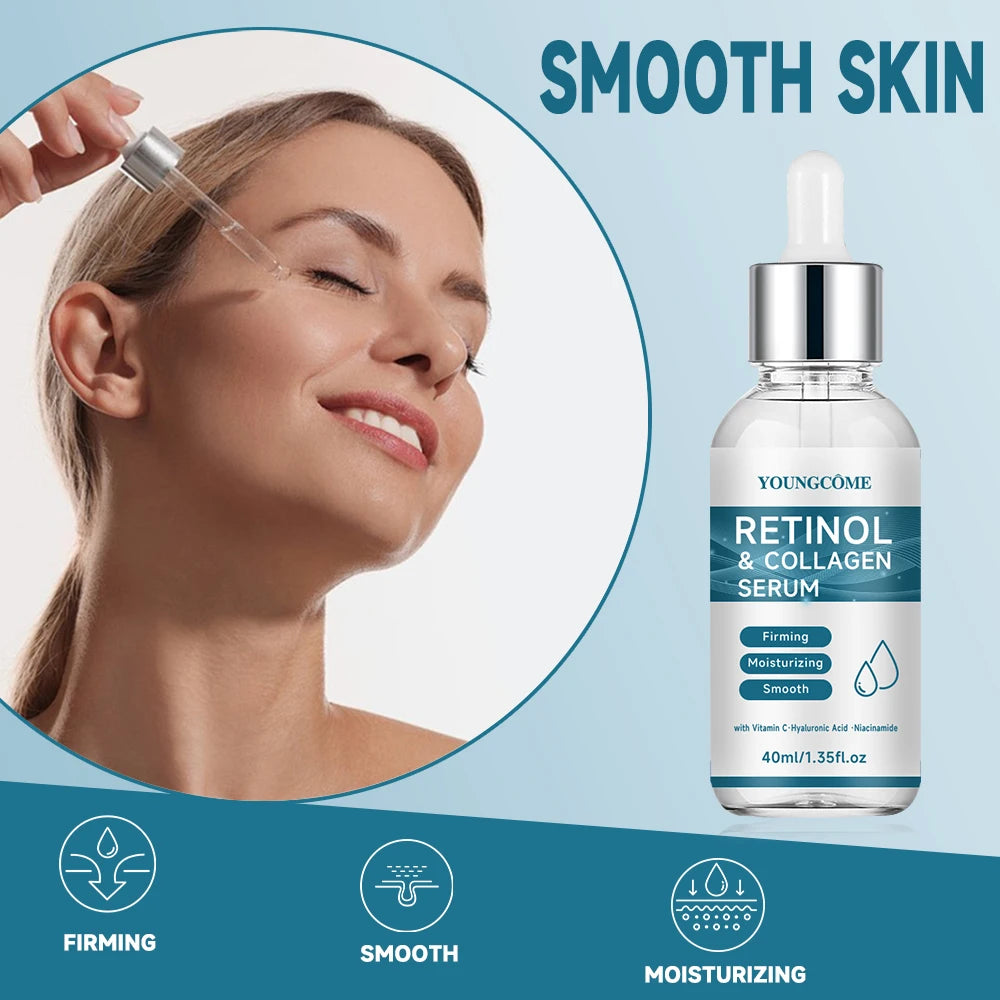 Retinol Collagen Hyaluronic Acid Youthful Glowing Skin - IRON GODDESS