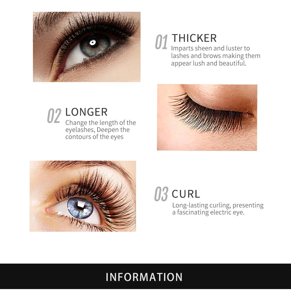 QIBEST Norishing Eyelash Growth Serum Eyelashes Rapid Growth Serum Lengthening Curl Lengthen Thicken Treatment Eye Lash Serum - IRON GODDESS