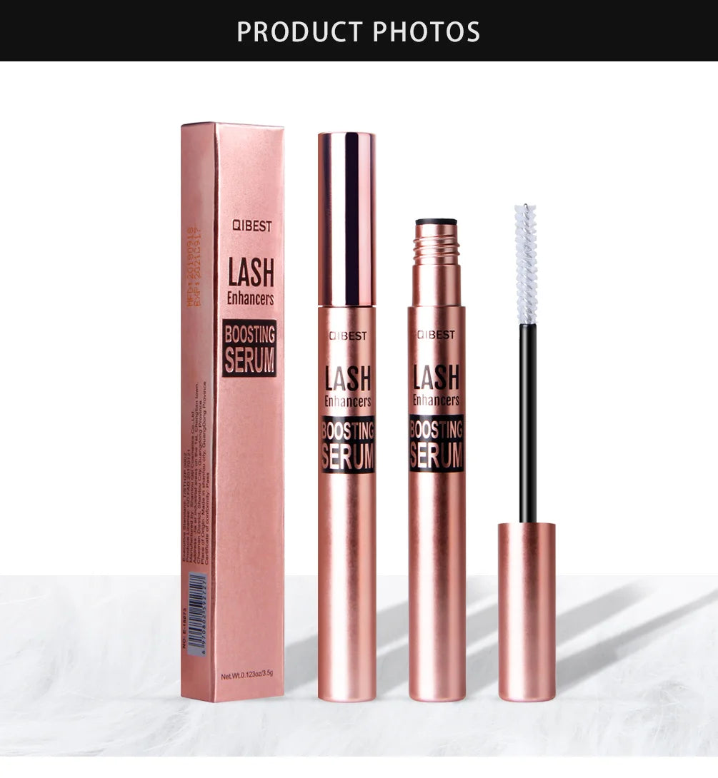 QIBEST Norishing Eyelash Growth Serum Eyelashes Rapid Growth Serum Lengthening Curl Lengthen Thicken Treatment Eye Lash Serum - IRON GODDESS