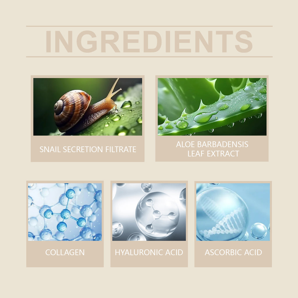 Hoygi Snail Mucin Hydrating Radiance Boosting Serum - IRON GODDESS