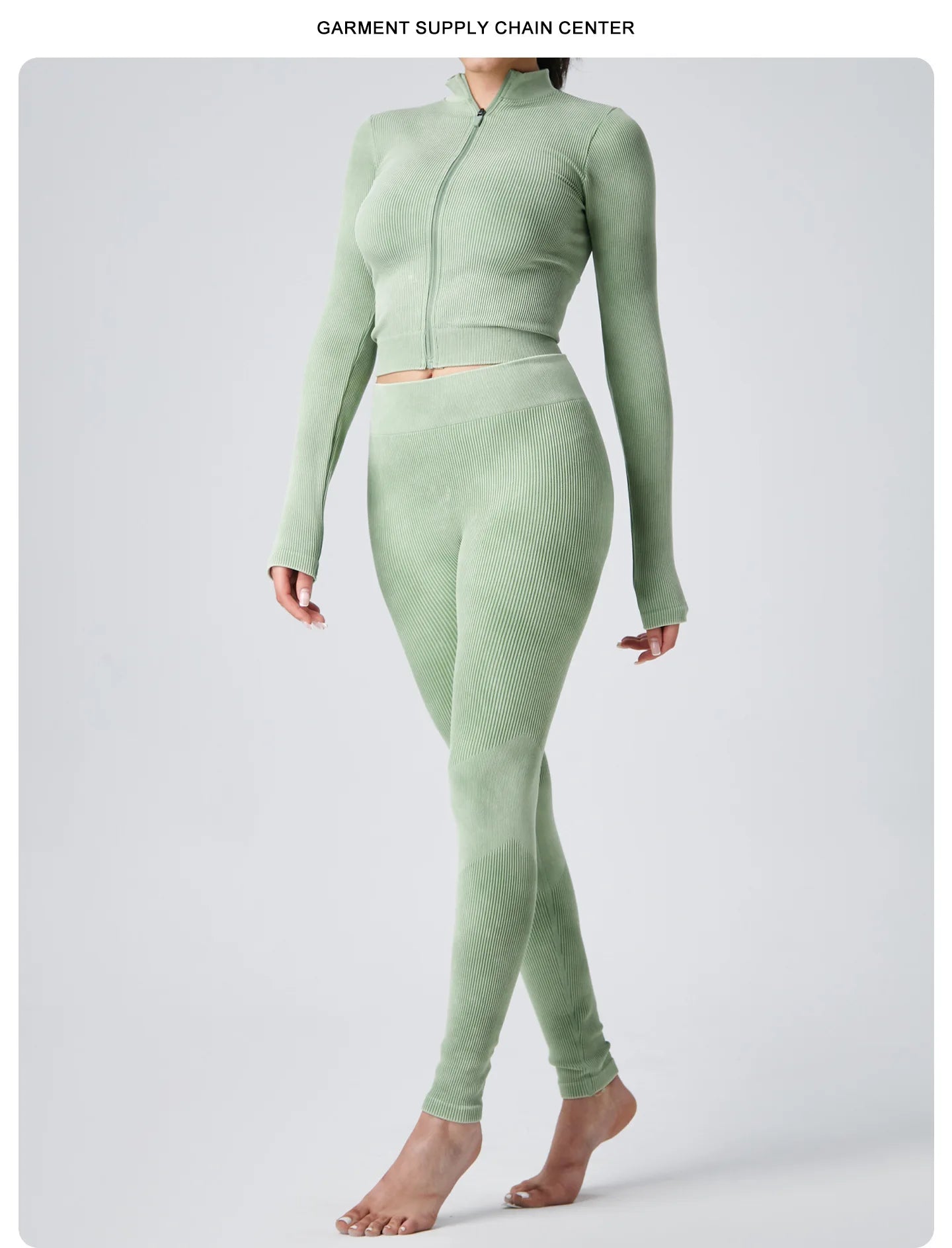 Ultra-stretchy Fleece Sports Suit - Long Pants & Long Sleeves - All-in-one Fitness Set for Cycling, Hiking & Ball Sports - IRON GODDESS