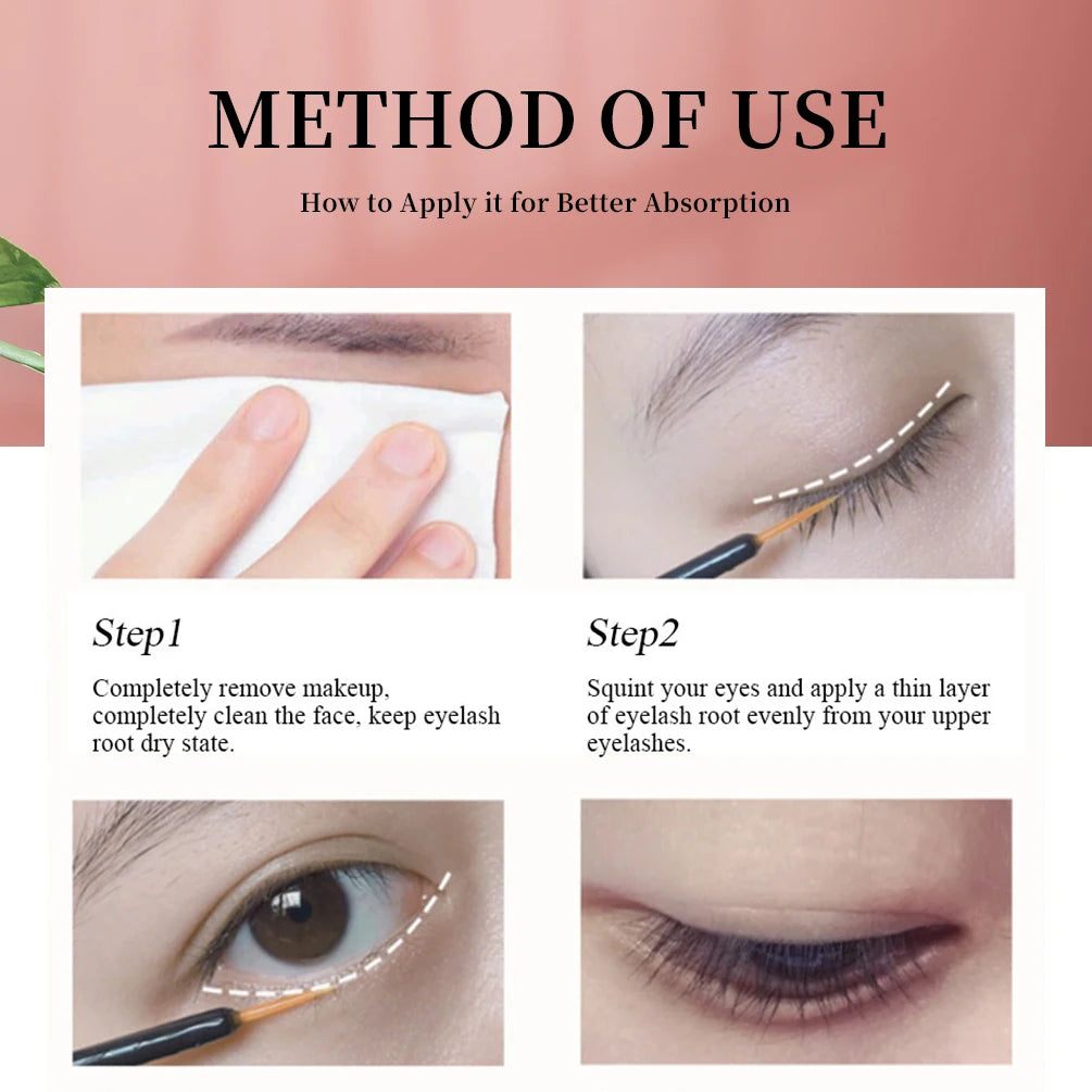 QIBEST Norishing Eyelash Growth Serum Eyelashes Rapid Growth Serum Lengthening Curl Lengthen Thicken Treatment Eye Lash Serum - IRON GODDESS