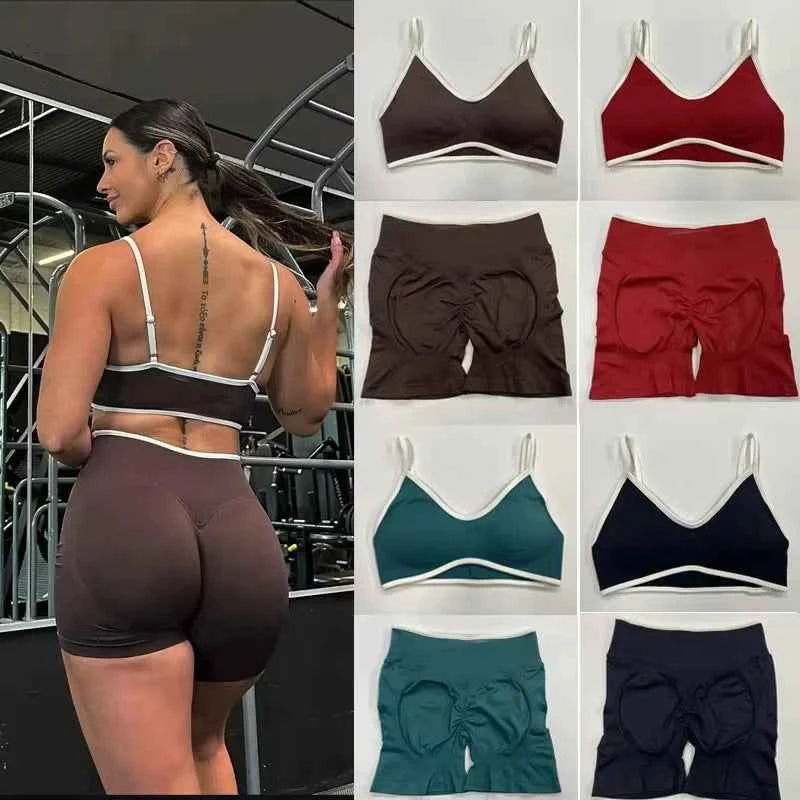 Sculpt  Ignite Yoga Shorts  Sports Bra Set