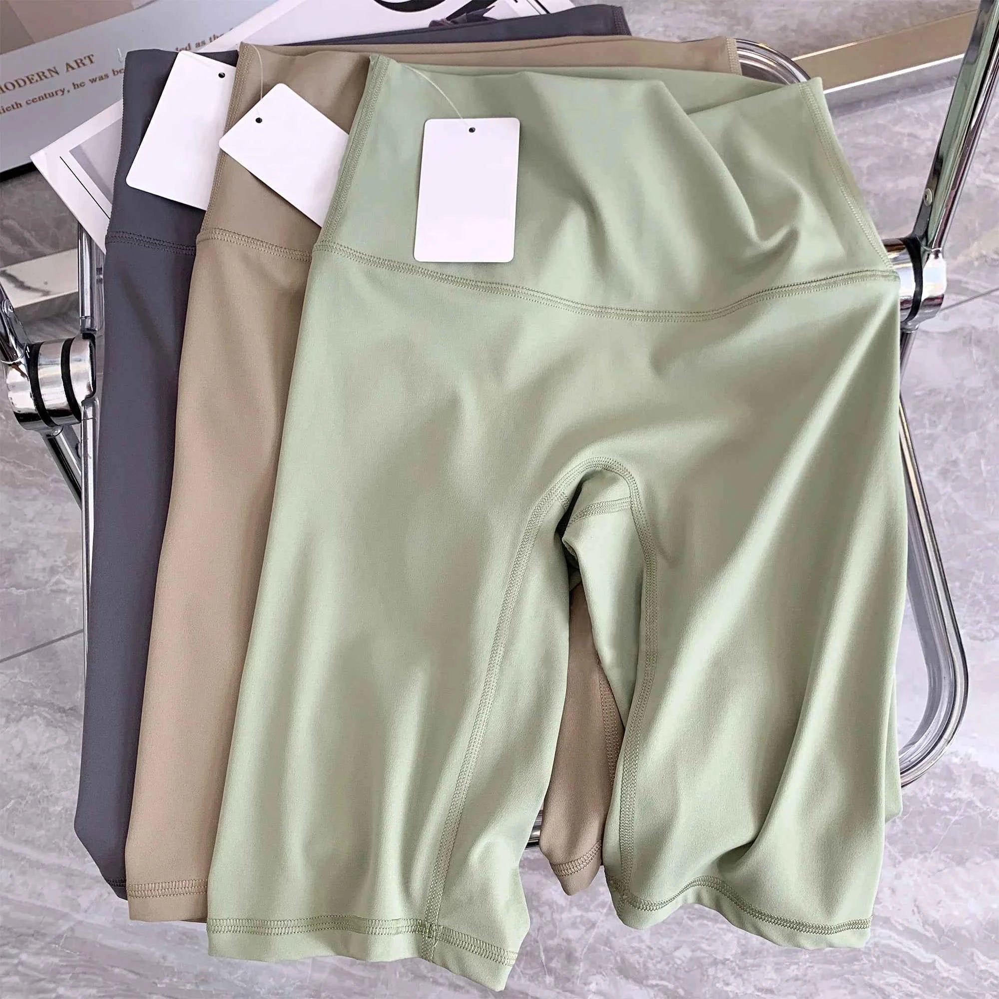 QuickDry Elastic Yoga Shorts Breathable Fitness Leggings