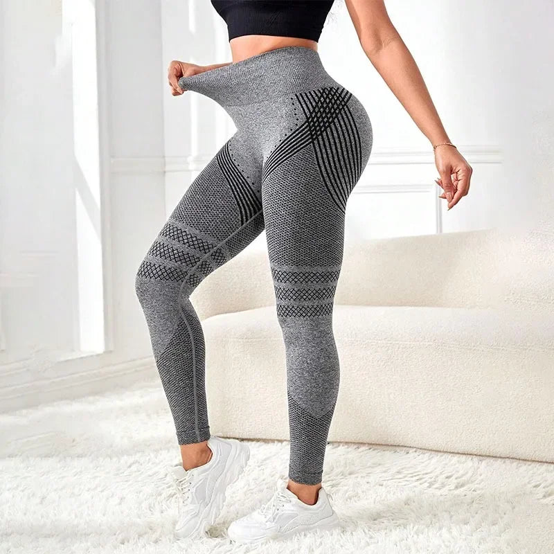 Seamless High Waist Yoga Leggings Ultimate Comfort  Fit - IRON GODDESS