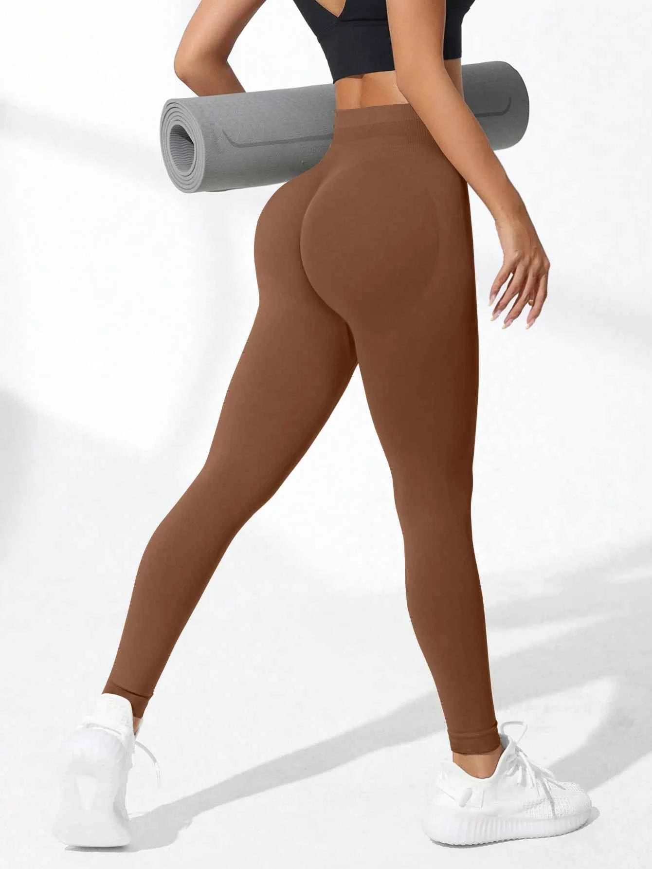 Seamless ButtLifting Stretchy High Waist Yoga Leggings