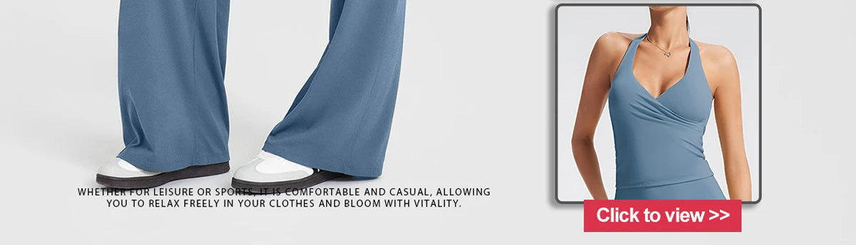 NCLAGEN Straight-Leg Pants Ultra Soft Butter Fabric Women's Mid-Waist Yoga Pants GYM Naked Feel Pilates Running Sport Trousers - IRON GODDESS