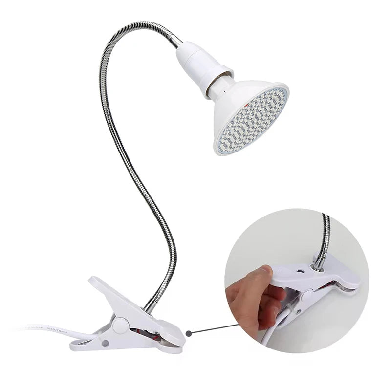 Red Light Therapy Bulb with Clip Skin Care  Pain Relief - IRON GODDESS
