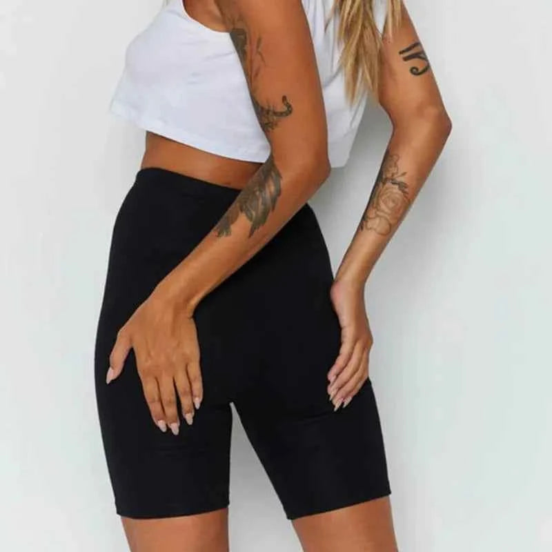 High Waist Push Up Gym Shorts for Women