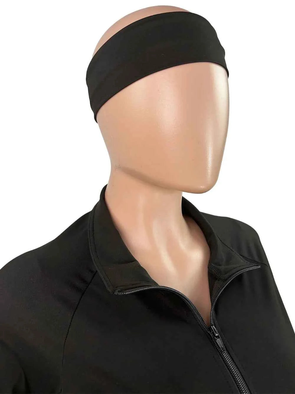 FLARORA Casual Sporty 3 Pcs Set Woman Lapel Long Sleeve Dew Finger Jacket+Skinny Flare Pant+ Hairband Yoga Fitness Tracksuits