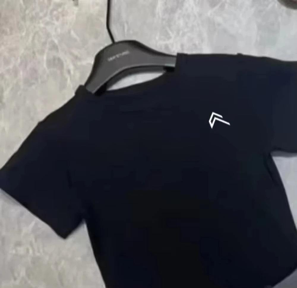 2025 Summer Oner Active Fashion Women's T-shirtbasic Short-sleeved Pure Cotton New Printed Round-neck T-shirtnew Top T-shirt Tee - IRON GODDESS