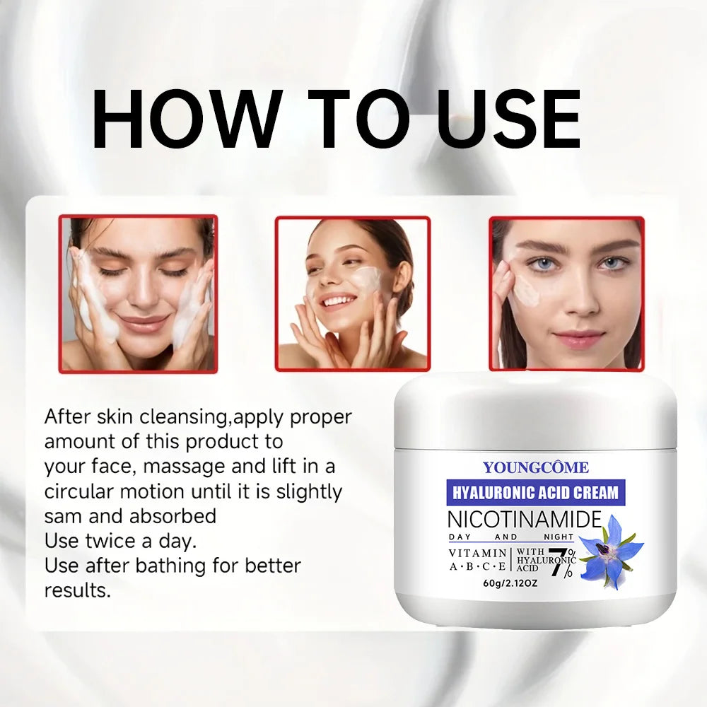 YOUNGCOME Hyaluronic Acid AntiAging Firming Face Cream - IRON GODDESS