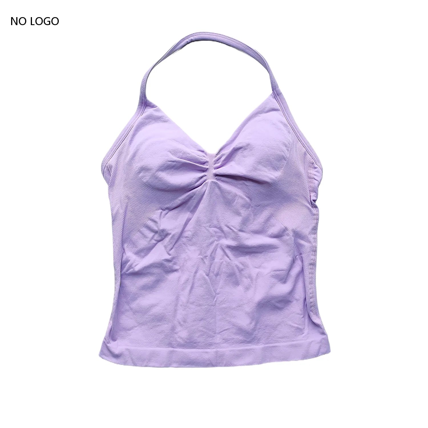 ARFTE Longline Strappy Gym Top Backless Gym Clothes Women Scrunch Built-in Bra With Removable Cups Yoga Tank Tops - IRON GODDESS
