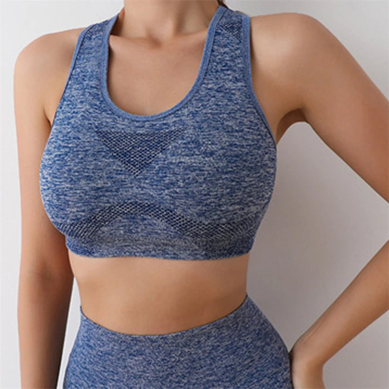 Seamless Women Yoga Set Workout Shirts Sport Shorts Bra Gym Suits Fitness Shorts Crop Top High Waist Running Sports Sets - IRON GODDESS