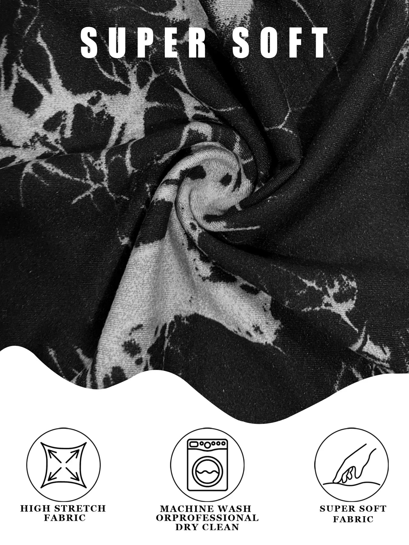 UltraSoft Tie Dye High Waisted Yoga Workout Leggings - IRON GODDESS