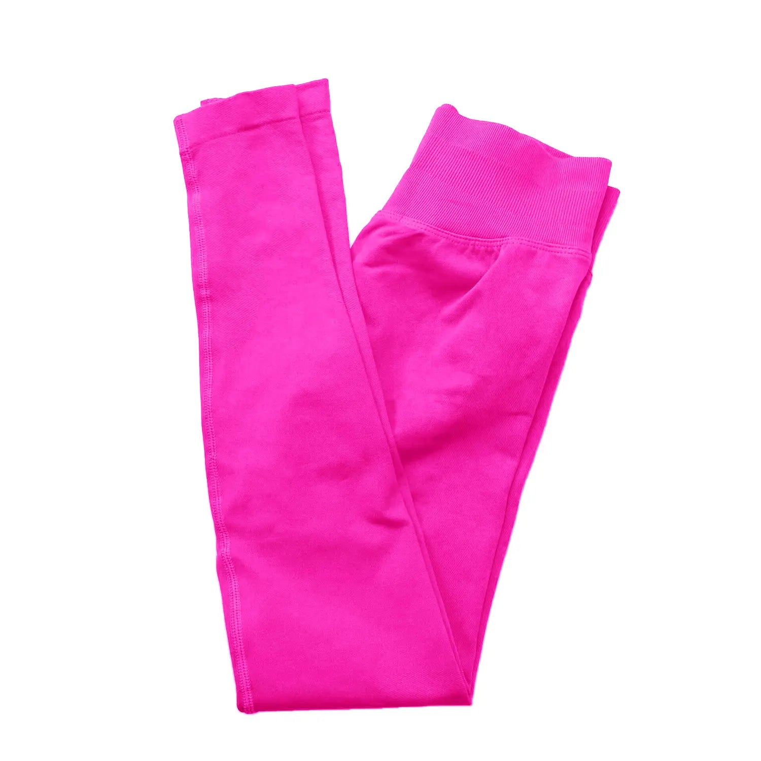 NCLAGEN Impact Leggings Women Seamless Sports Yoga Pants Low Ribbed Band Gym clothes Fitness Workout wear Scrunch Bum Tights - IRON GODDESS