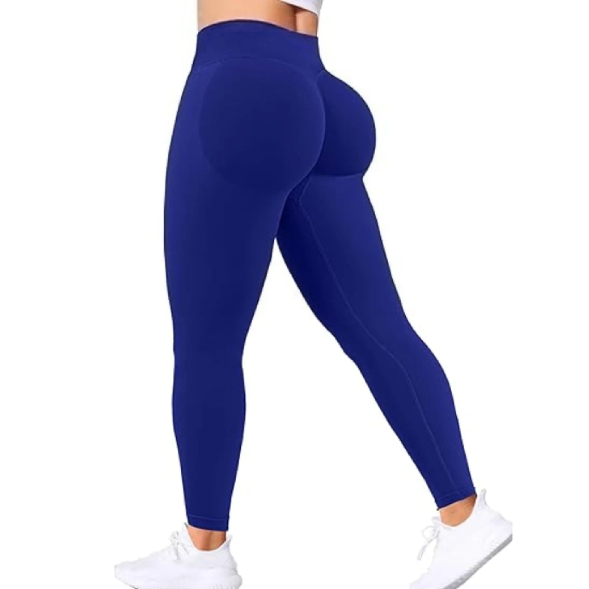 Seamless Women Solid Waist Yoga Pants Three-section Waist Sexy Hip-lifting Tight Sports Pants Fitness Exercise Yoga Pants - IRON GODDESS