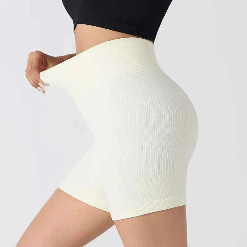 HighWaist Soft Yoga Workout Running Cycling Shorts