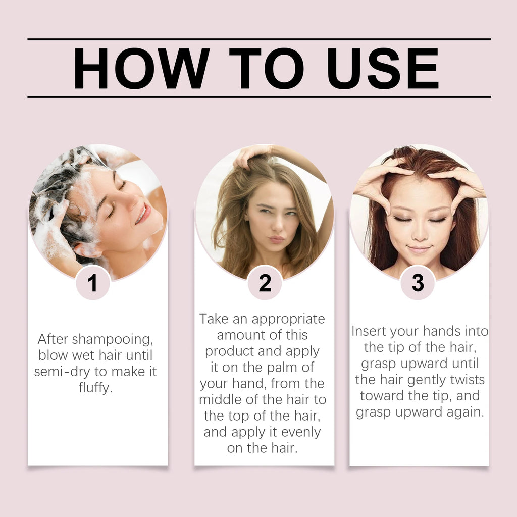 Nourishing Curl Elastin Hydrate Style Prevent Damage - IRON GODDESS