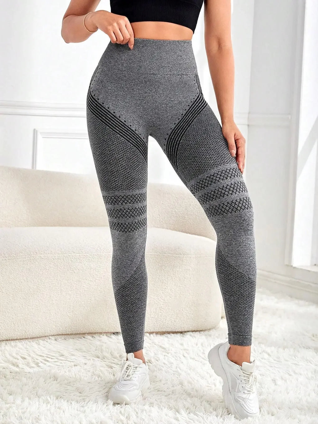 Seamless High Waist Yoga Leggings Ultimate Comfort  Fit - IRON GODDESS