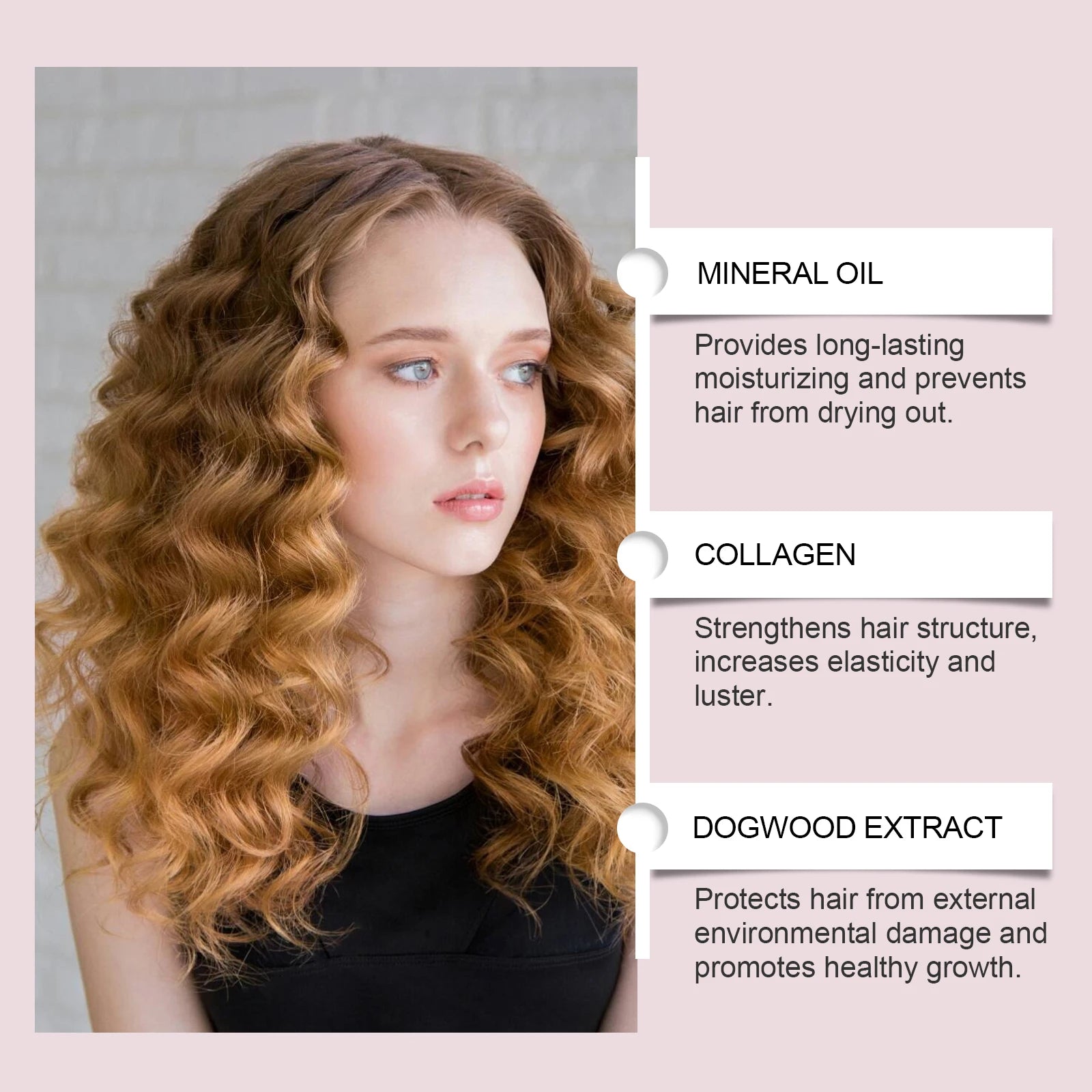Nourishing Curl Elastin Hydrate Style Prevent Damage - IRON GODDESS