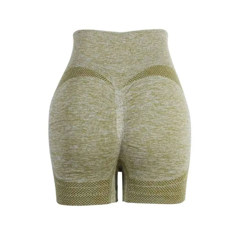 Seamless High Waist Slim Fit Yoga Shorts for Women