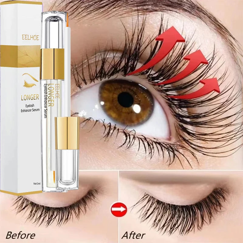 Fast Eyelash Growth Serum 5 Days Natural Eyelash Enhancer Longer Fuller Thicker Lashes Treatment New Products Eye Care Makeup ﻿ - IRON GODDESS