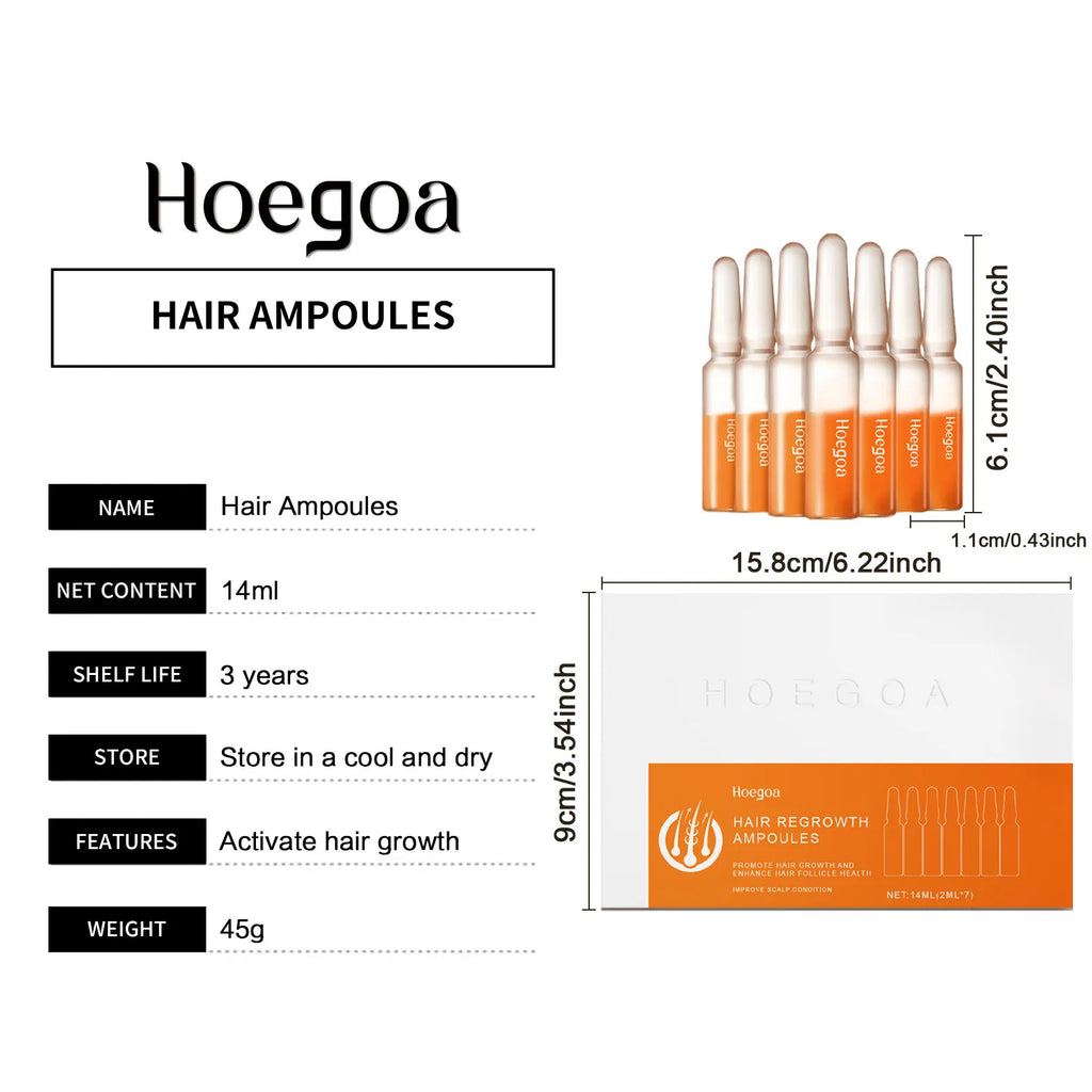 Repair Dry Damaged Hair  Scalp Ampoules - IRON GODDESS