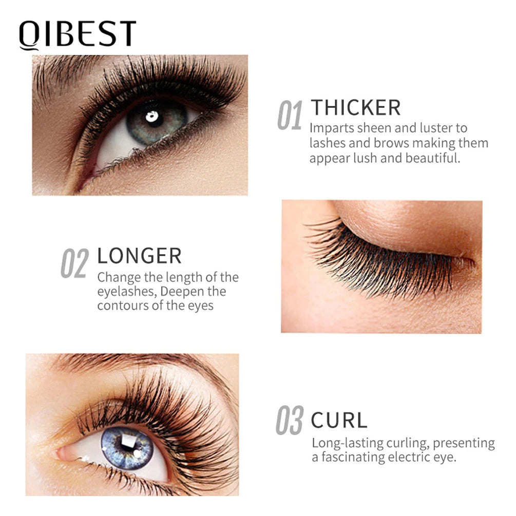 QIBEST Norishing Eyelash Growth Serum Eyelashes Rapid Growth Serum Lengthening Curl Lengthen Thicken Treatment Eye Lash Serum - IRON GODDESS