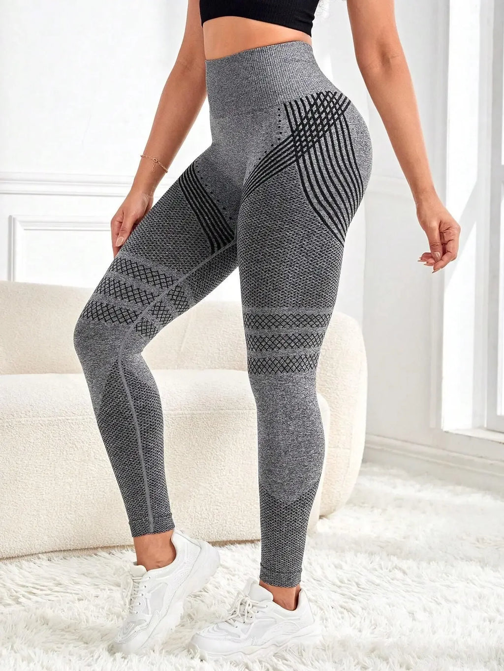Seamless High Waist Yoga Leggings Ultimate Comfort  Fit - IRON GODDESS