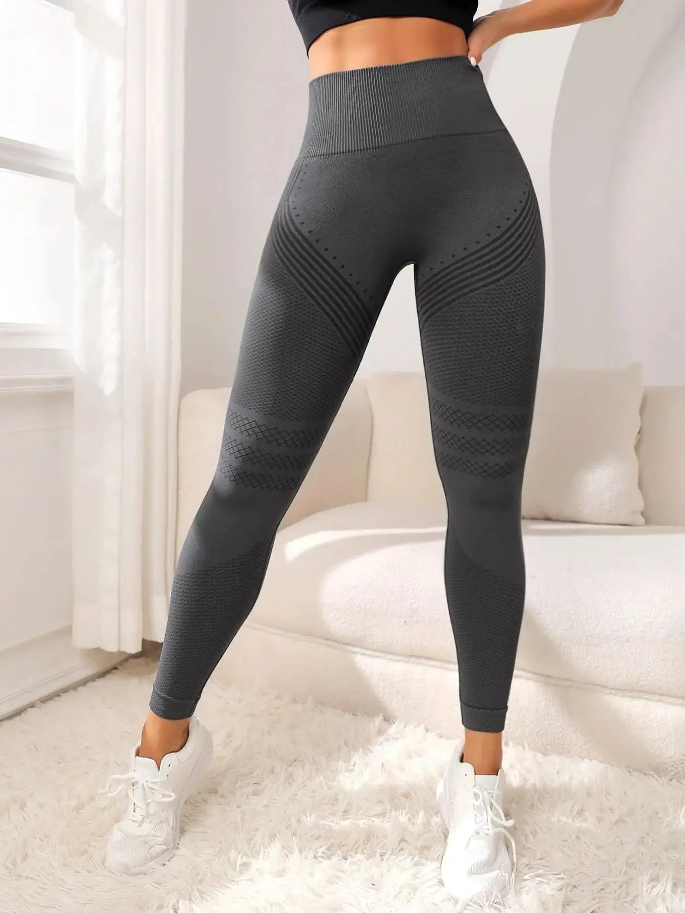 Seamless High Waist Yoga Leggings Ultimate Comfort  Fit - IRON GODDESS