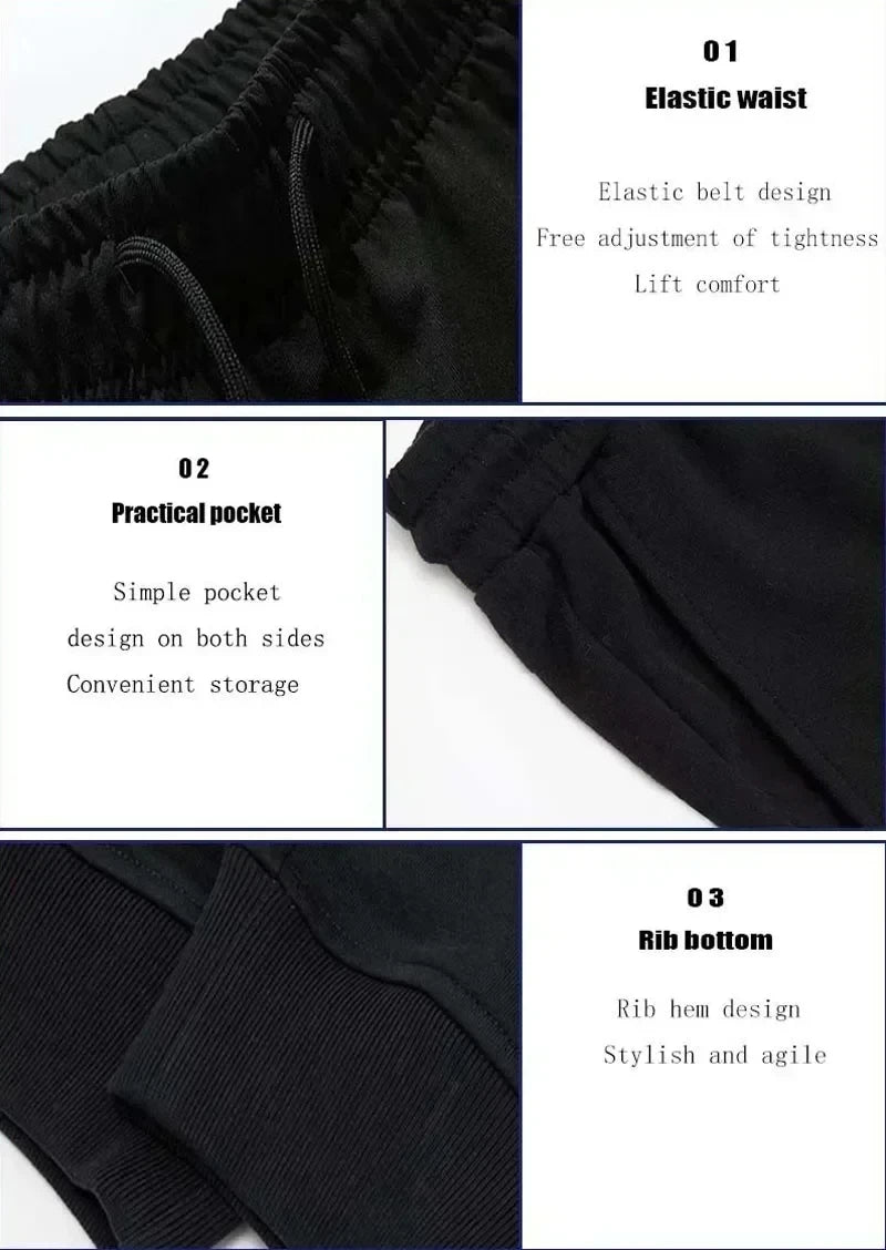 2025 AW Cozy MensWomens Tracksuit Jogger Sweatpants - IRON GODDESS
