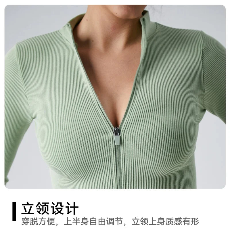 Ultra-stretchy Fleece Sports Suit - Long Pants & Long Sleeves - All-in-one Fitness Set for Cycling, Hiking & Ball Sports - IRON GODDESS